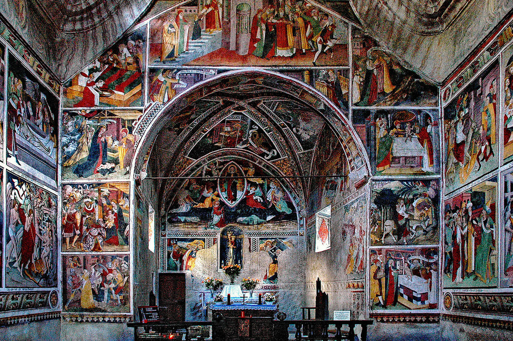 Das obere RoyaTal, mit der Sixtinischen Kapelle der Südlichen Alpen