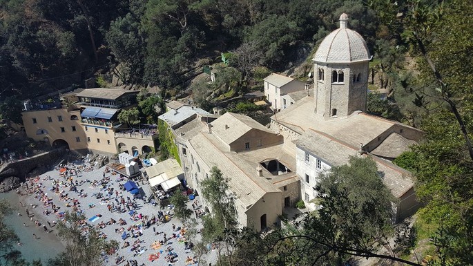 Фото Sabrina Nava со страницы Facebook Abbazia di San Fruttuoso (Camogli)