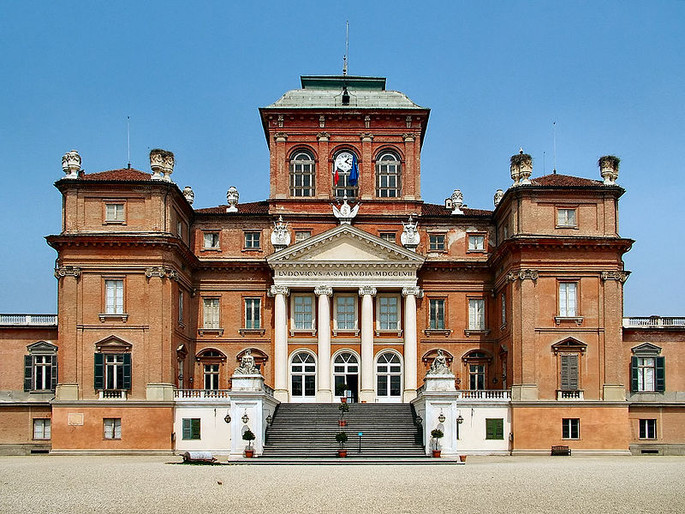 Замок Castello di Racconigi, фото Filnik