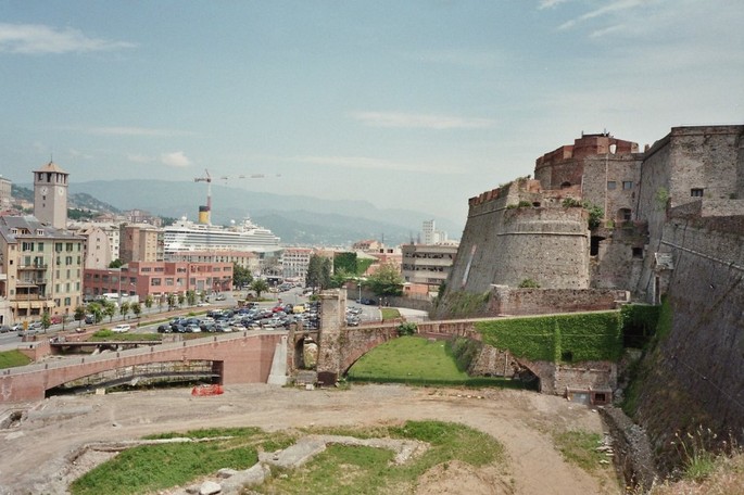 Priamàr Festung,  Savona, Kredit Markus Schweiss.