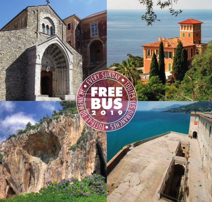 Вентимилья:   бесплатный автобус «Simuve tour» для прогулки по самым красивым местам города