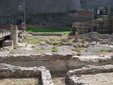 Priamàr Fortress, excavations, credit Yoggysot.