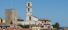 Grasse Kathedralen Turm, Kredit Copyleft.