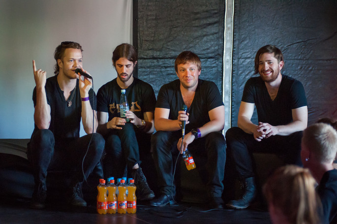 Die amerikanische alternative Band Imagine Dragons wird unter Sanremos Musik Festival internationale Gäste sein.