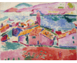 Matisse toits Collioure, Dächer