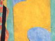 Matisse-Gelber Vorhang