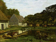 Monet Bauernhaus in Normandie, Kredit  Facebook Seite GAM