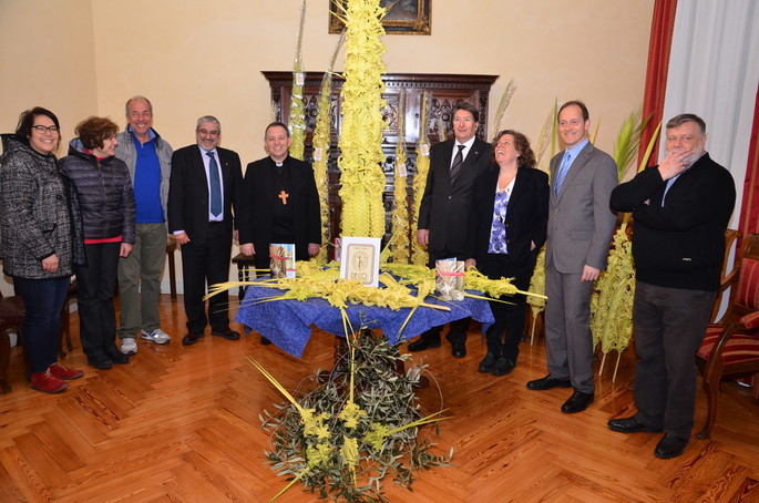 Western Liguria's Parmureli and olive branches at the Vatican