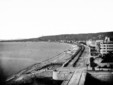 Promenade des Anglais from the river mouth in 1865.