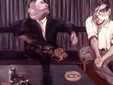 Portrait von George Dyer und Lucian Freud, Kredit Wikicommons.