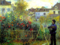 Monet beim Malen