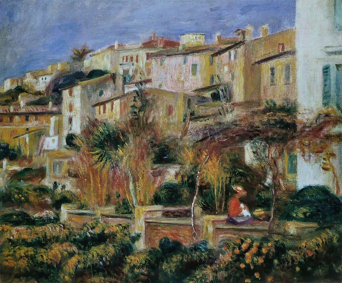 Terrassen in Cagnes