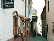 Seborga medieval street,