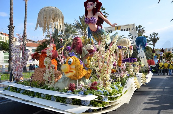 Праздник Sanremo in Fiore в самом разгаре!