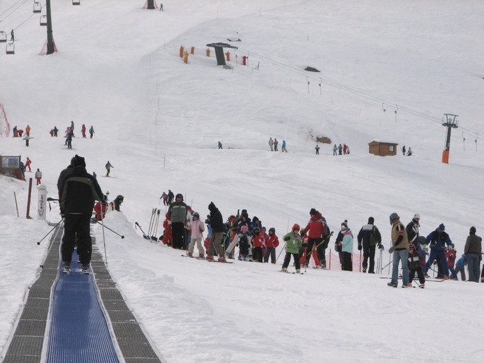 Лыжные курорты: Снегопад на высотах Pian Munè di Paesana