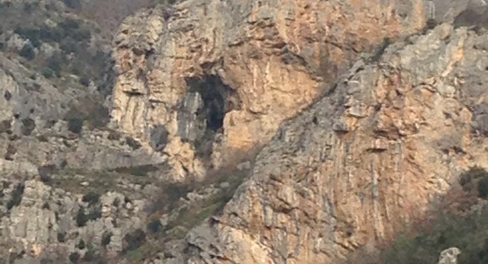 Cave entrance