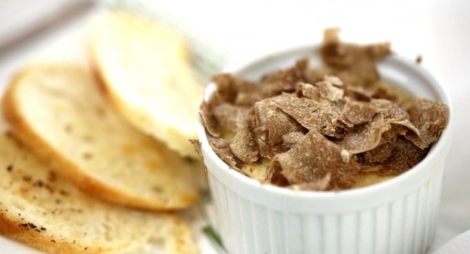 Wochenrezept: Weisse Trüffel-Eier in Töpfchen Wochenrezept: Weisse Trüffel-Eier in Töpfchen