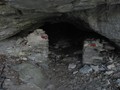 Grotte del Bandito, ein Eingang zum karsischen System, Kredit G. Bernardi-PNAM. Grotte del Bandito, ein Eingang zum karsischen System, Kredit G. Bernardi-PNAM.