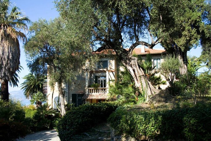 Ausflug:Villa von Pompeo Mariani in Bordighera