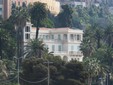 Villa Maria Serena Übersicht, darüber altes Zollgebäude