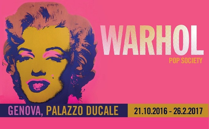 Искусство Andy Warhol  на выставке в Генуе