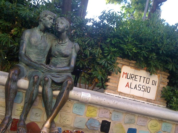 The history of the English is almost a fairy tale in Alassio