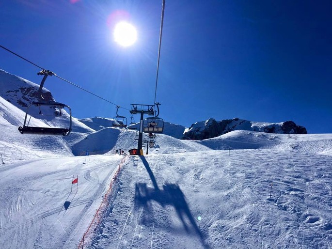Hier fällt der Schnee in den Piemonteser Alpen!