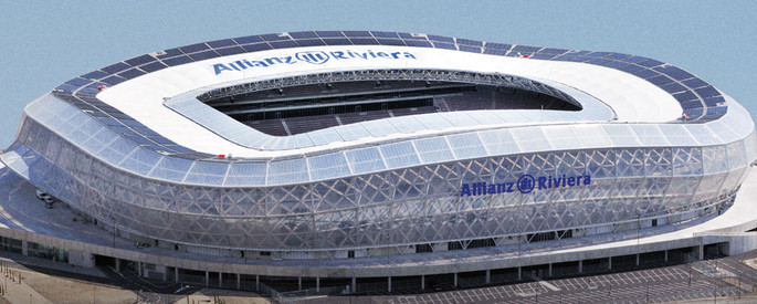 УЕФА Евро 2016 на стадионе &quot;Альянц Ривьера&quot; в Ницце