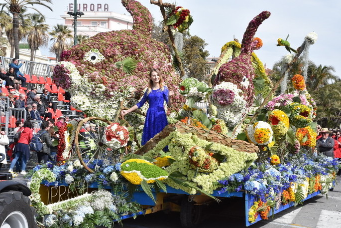 Flower parade Sanremo