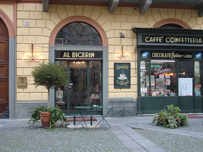 Kaffee Confiserie Al Bicerin, Kredit Flickr