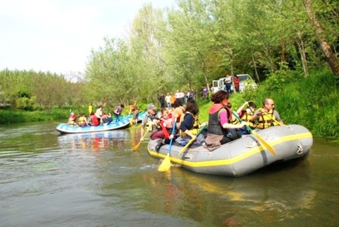 Ein Festival um den Frühling und den Po Fluss zu feiern