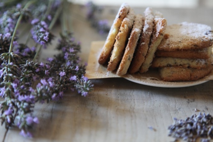 Рецепт недели: Лавандовое пшеничное печенье  (с сыром рикотта)