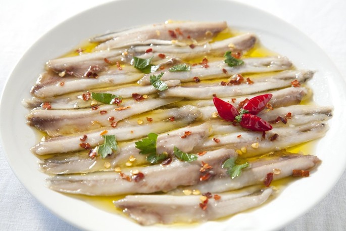 Wochenrezept: #Ligurische marinierte #Sardellen