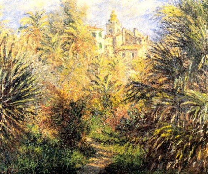 Monet Bordighera, Kredit http://www.bordighera.it/cultura/gli_artisti/monet