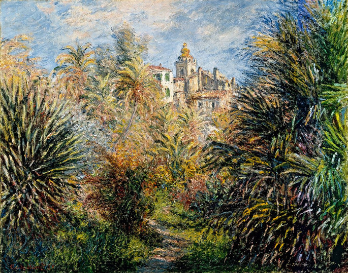 Monet, Moreno Garten in Bordighera