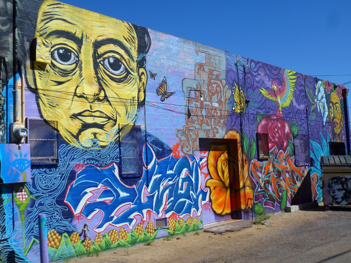 Los tres grandes murales, credit Chris English