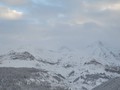 Allos lake east the Mount Pelat