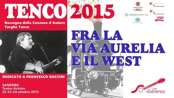 Premio Tenco 2015 ein Wettbewerb in Sanremo den grossen Sänger-Liedermacher gewidmet