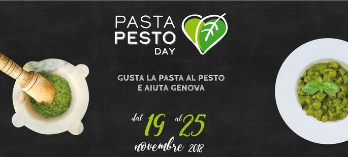 Do you have a restaurant? Join immediately ”Pasta Pesto Day”: a huge solidarity initiative meant to relaunch the city of Genoa