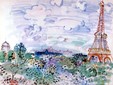 Dufy, Tour Eiffel, Kredit blog Belles Choses