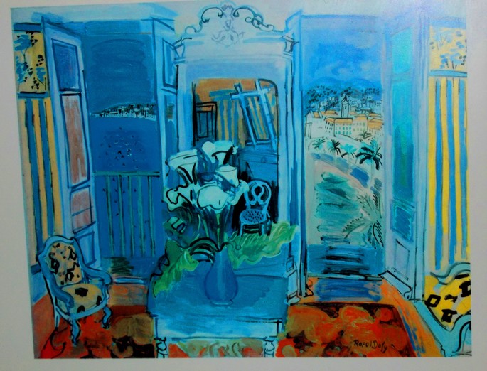 Рауль  Дюфи ,Ницца, Baie des Anges, Из открытого окна, фото Judit Neuberger