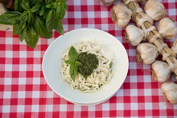 Recipe of the Week: Trofie with pesto, potatoes and green beans
