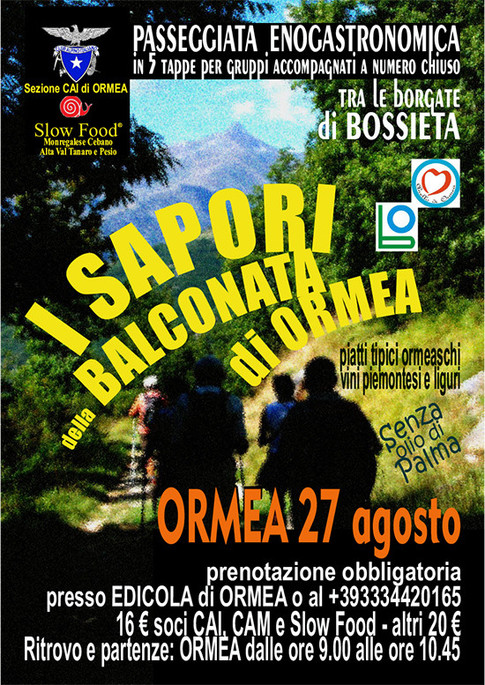 I Sapori della Balconata: a “delicious” hike not to miss on Sunday, August 27th