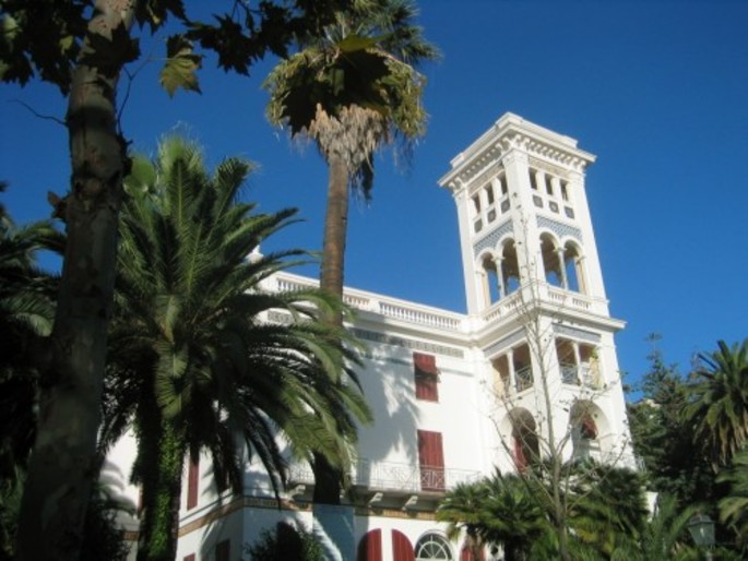 The places of Charles Garnier in Bordighera